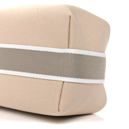 Hermes Canvas Small Bride-A-Brac Pouch Natural 8 of 8