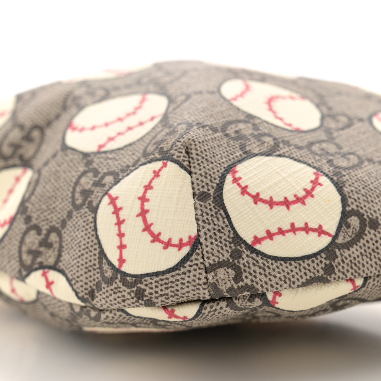 Gucci GG Supreme Monogram Baseballs Web Childrens Belt Bag 10 of 11