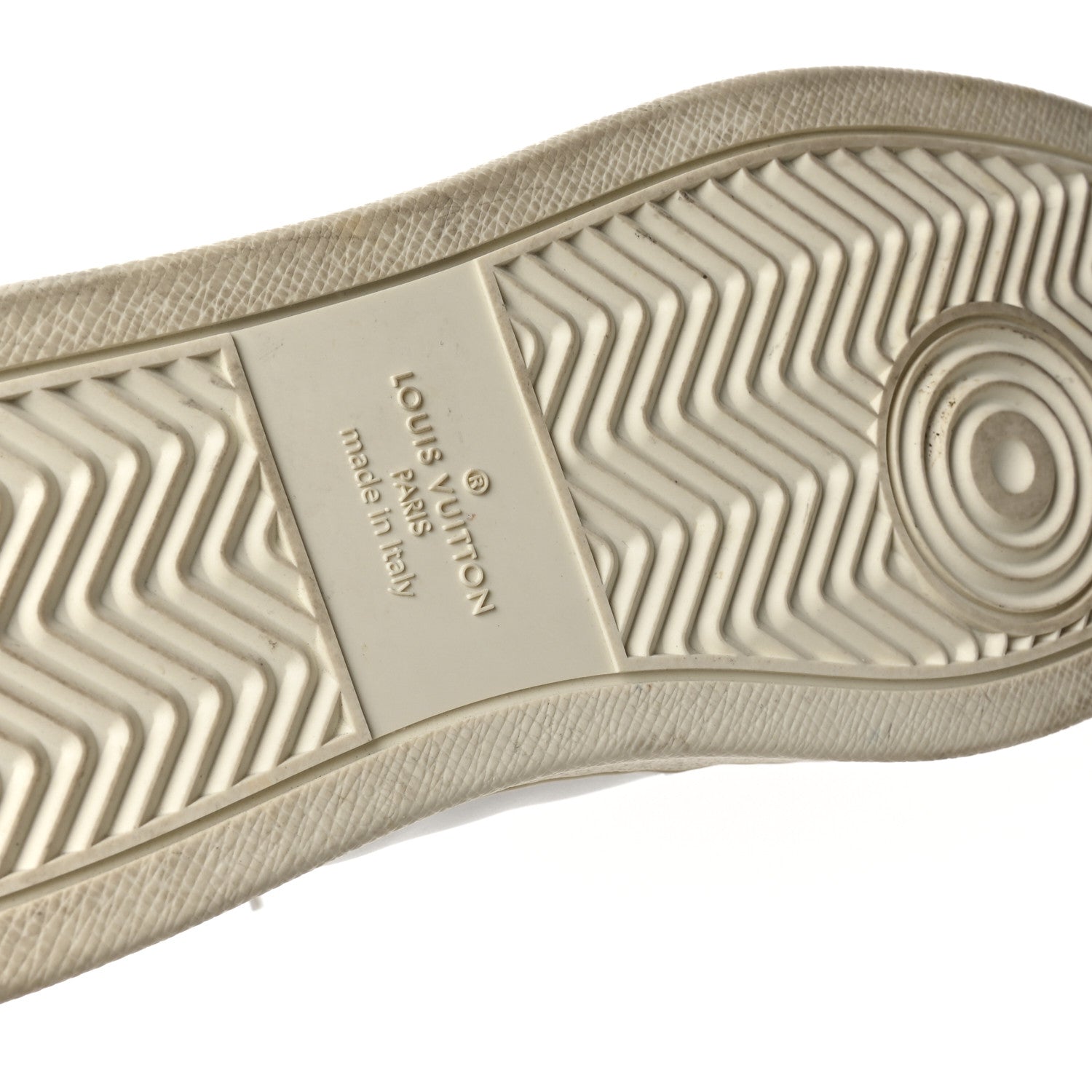 Louis Vuitton Monogram Calfskin Rivoli High Top Sneakers 10 White 8 of 8