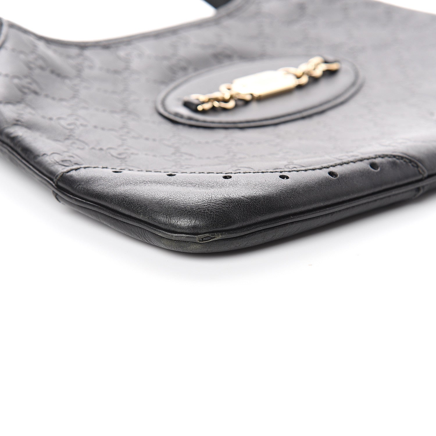 Gucci Guccissima Punch Hobo Black 7 of 8
