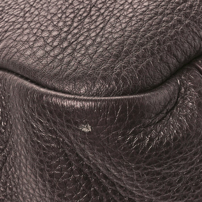 Saint Laurent Grained Deerskin Bea Tote Marron Fonce 8 of 12