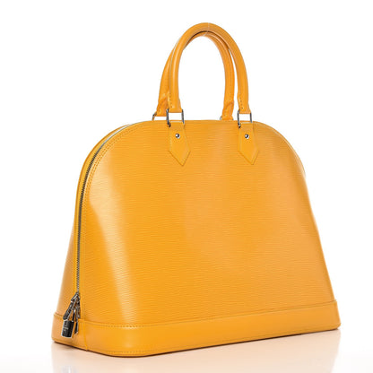 Louis Vuitton Epi Alma GM Citron 3 of 13