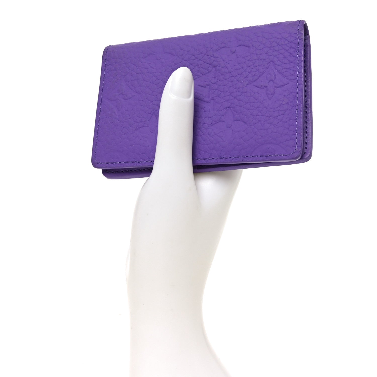 Louis Vuitton Taurillon Monogram Pocket Organizer Violet 1871315
