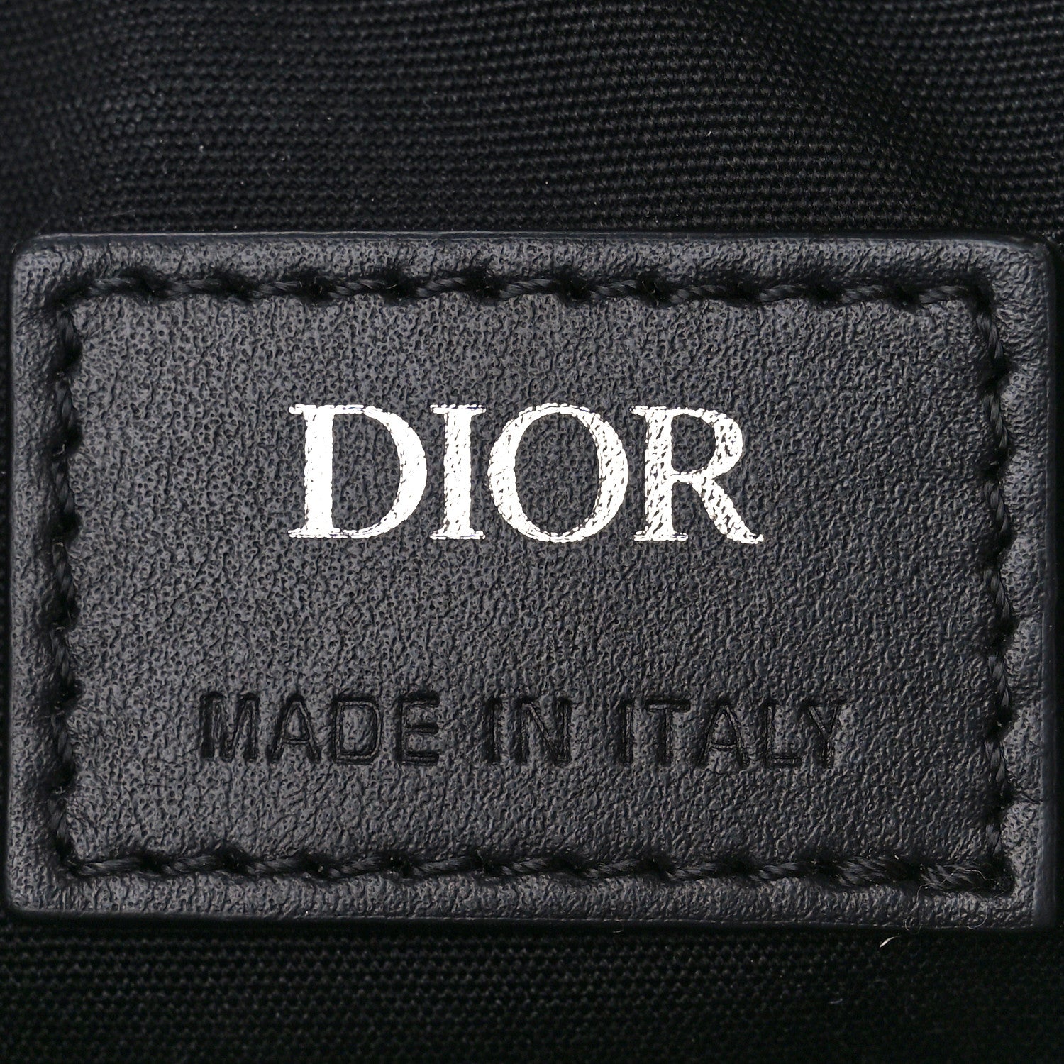 Christian Dior Coated Canvas CD Diamond Hit The Road Messenger Black 7 of 11