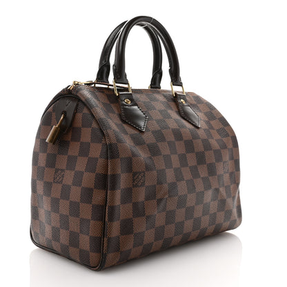 Louis Vuitton Damier Ebene Speedy 25 3 of 10