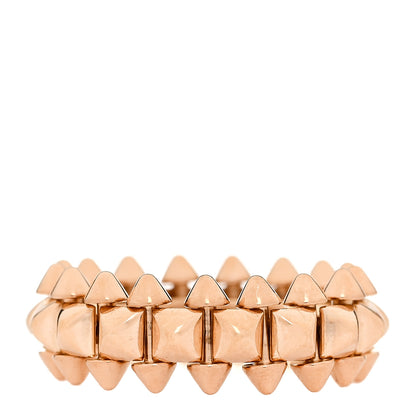 Cartier 18K Pink Gold MM Clash De Cartier Ring 53 6.5 1 of 5