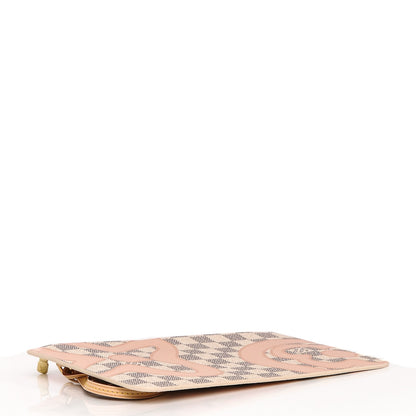 Louis Vuitton Damier Azur Tahitienne Neverfull MM Pochette 4 of 7