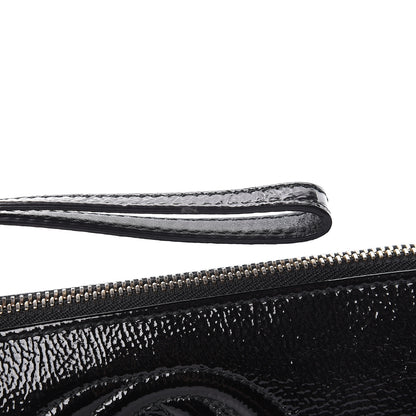 Gucci Soft Patent Soho Wristlet Black 8 of 9