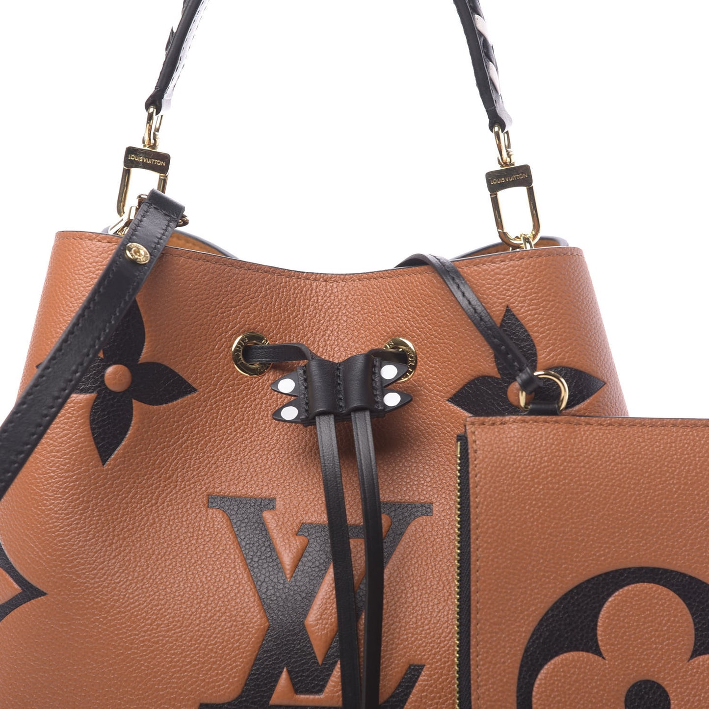 Empreinte Monogram Giant Crafty Neonoe MM Caramel Black