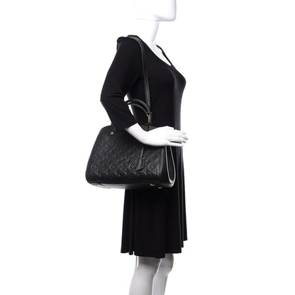 Louis Vuitton Empreinte Montaigne MM Black 2 of 10