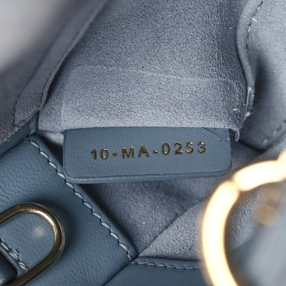Christian Dior Lambskin Cannage Micro Lady D-Joy Cloud Blue 7 of 14