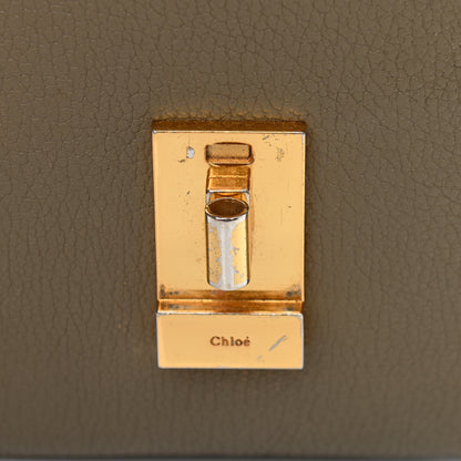 Chloe Grained Lambskin Mini Drew Shoulder Bag Motty Grey 12 of 15