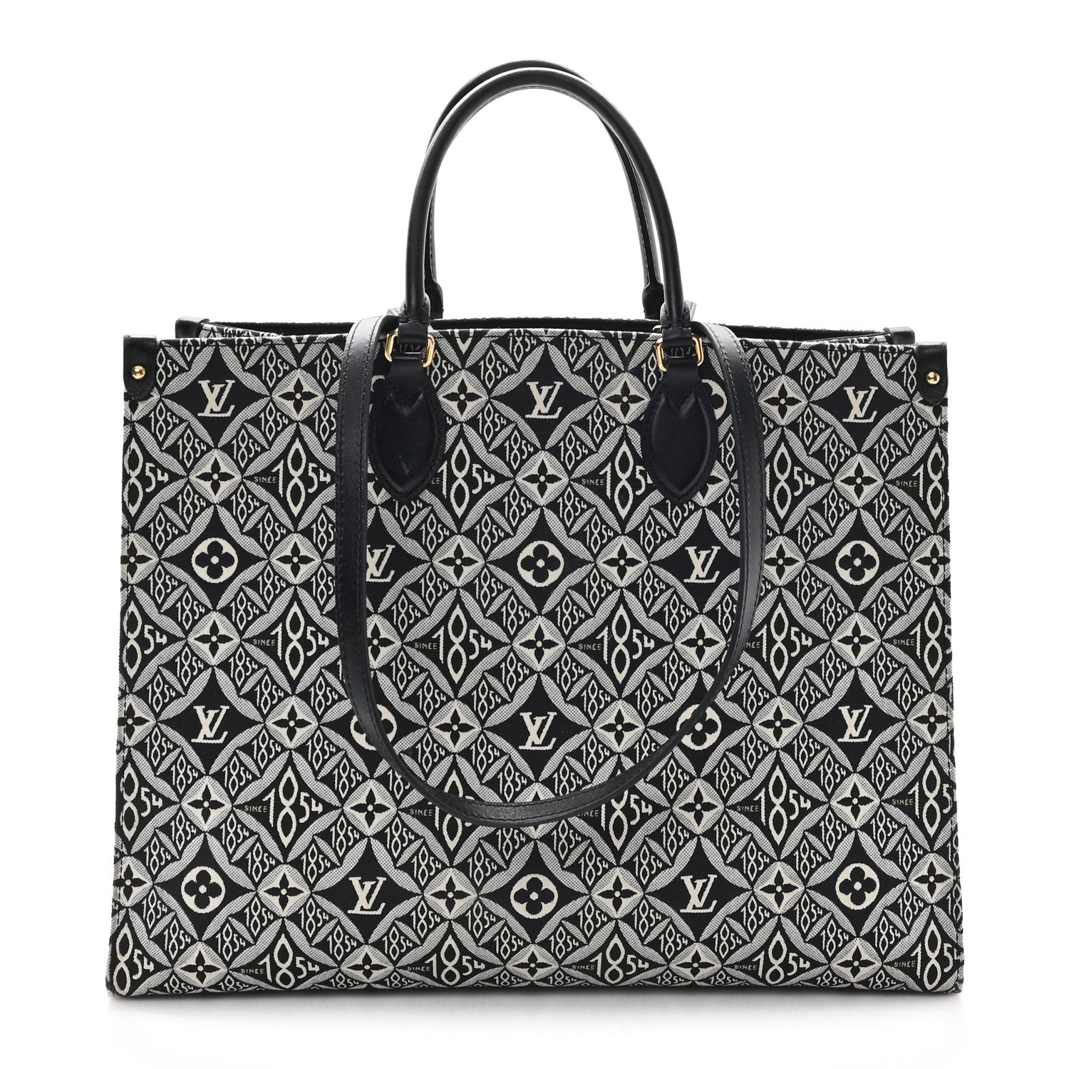 Louis Vuitton Jacquard Since 1854 Onthego GM Grey 1 of 10