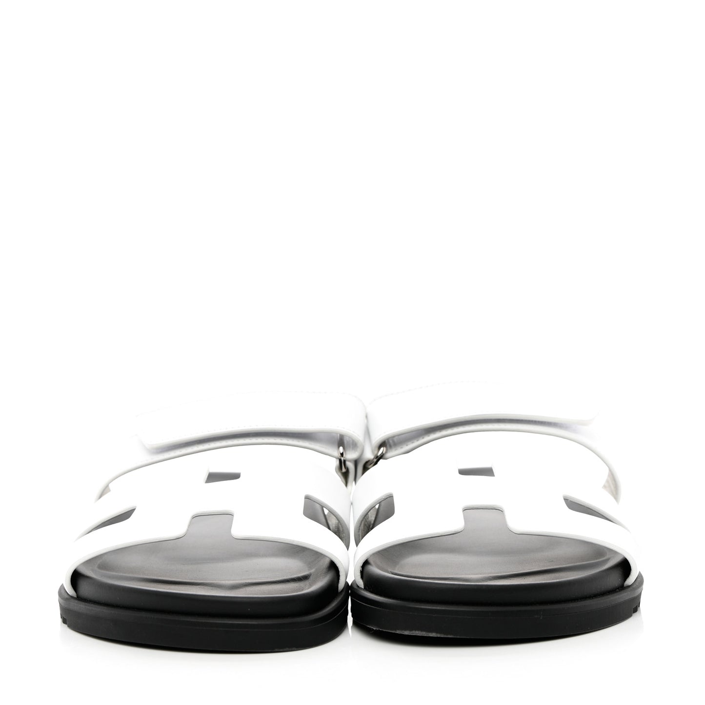 Calfskin Womens Chypre Sandals 40 White