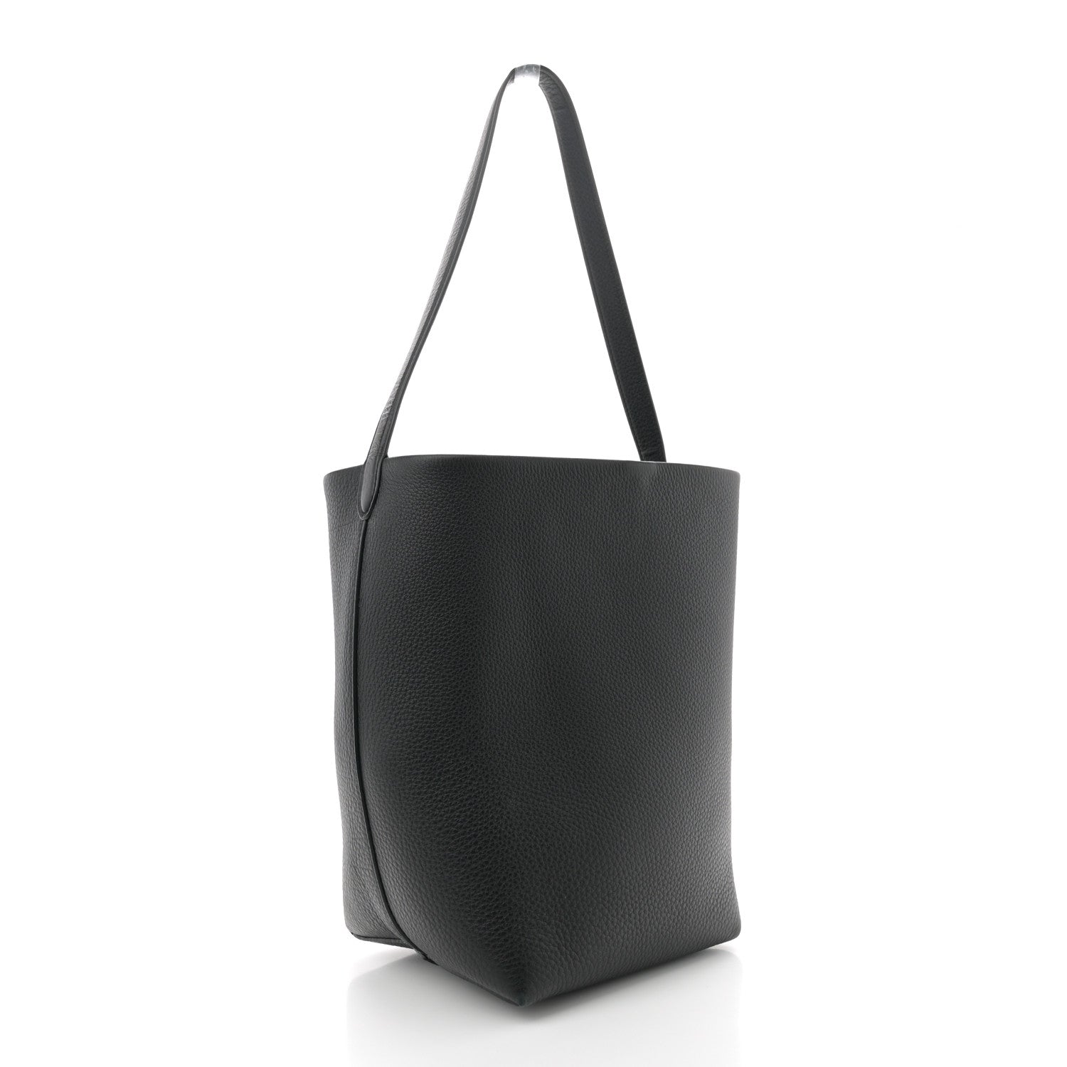 The Row Grained Calfskin Medium N/S Park Tote Black 3 of 11