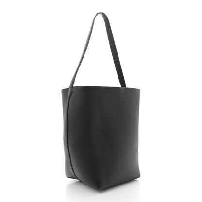 The Row Grained Calfskin Medium N/S Park Tote Black 3 of 11