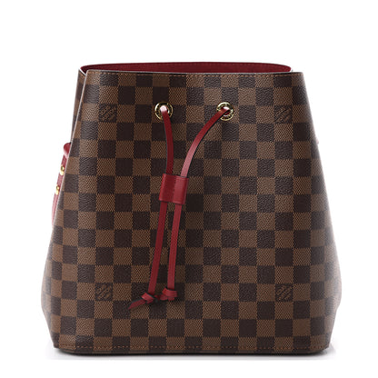 Louis Vuitton Damier Ebene Neonoe MM Cherry Berry 1 of 8