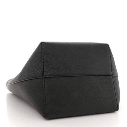 The Row Grained Calfskin Medium N/S Park Tote Black 4 of 11