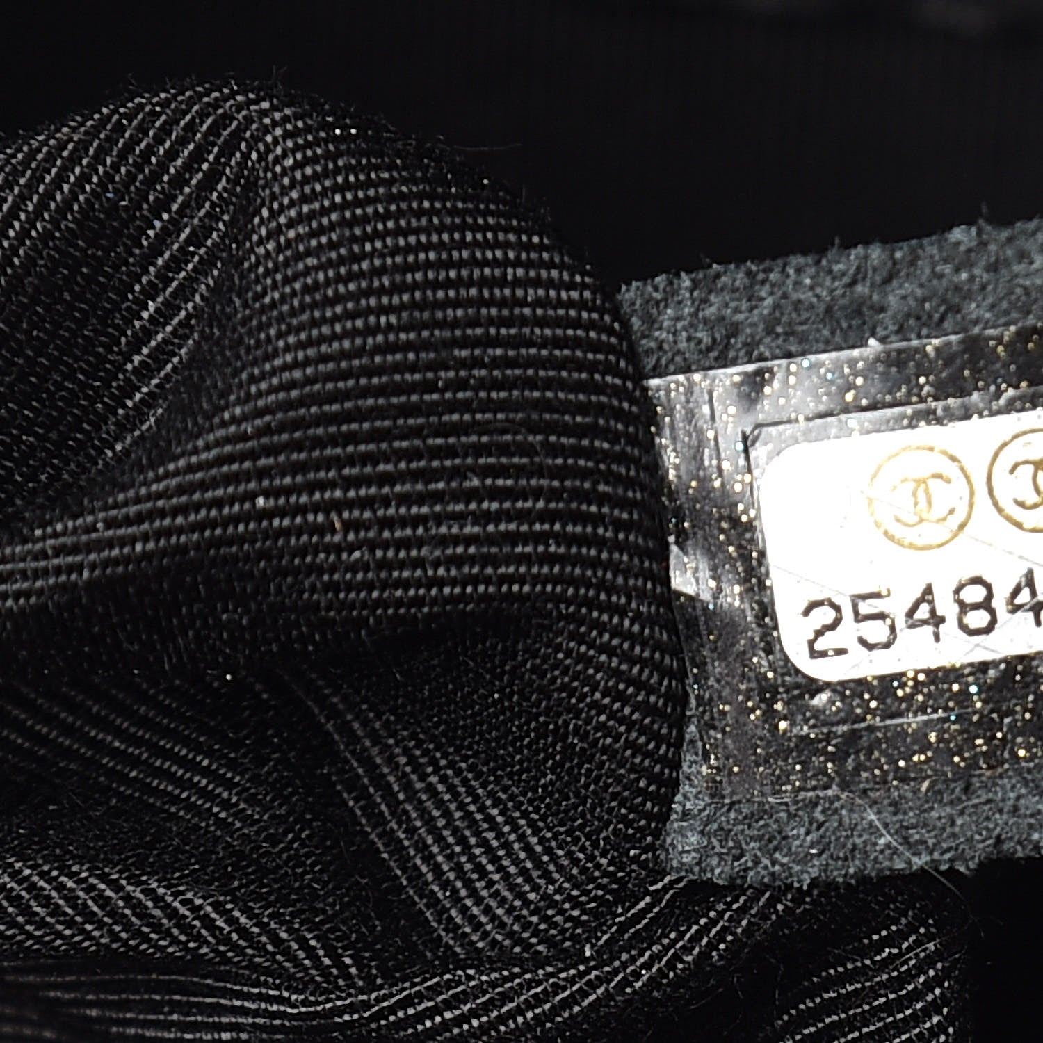 Chanel Caviar Chevron Quilted Large Puffy CC Flap Black 9 of 11