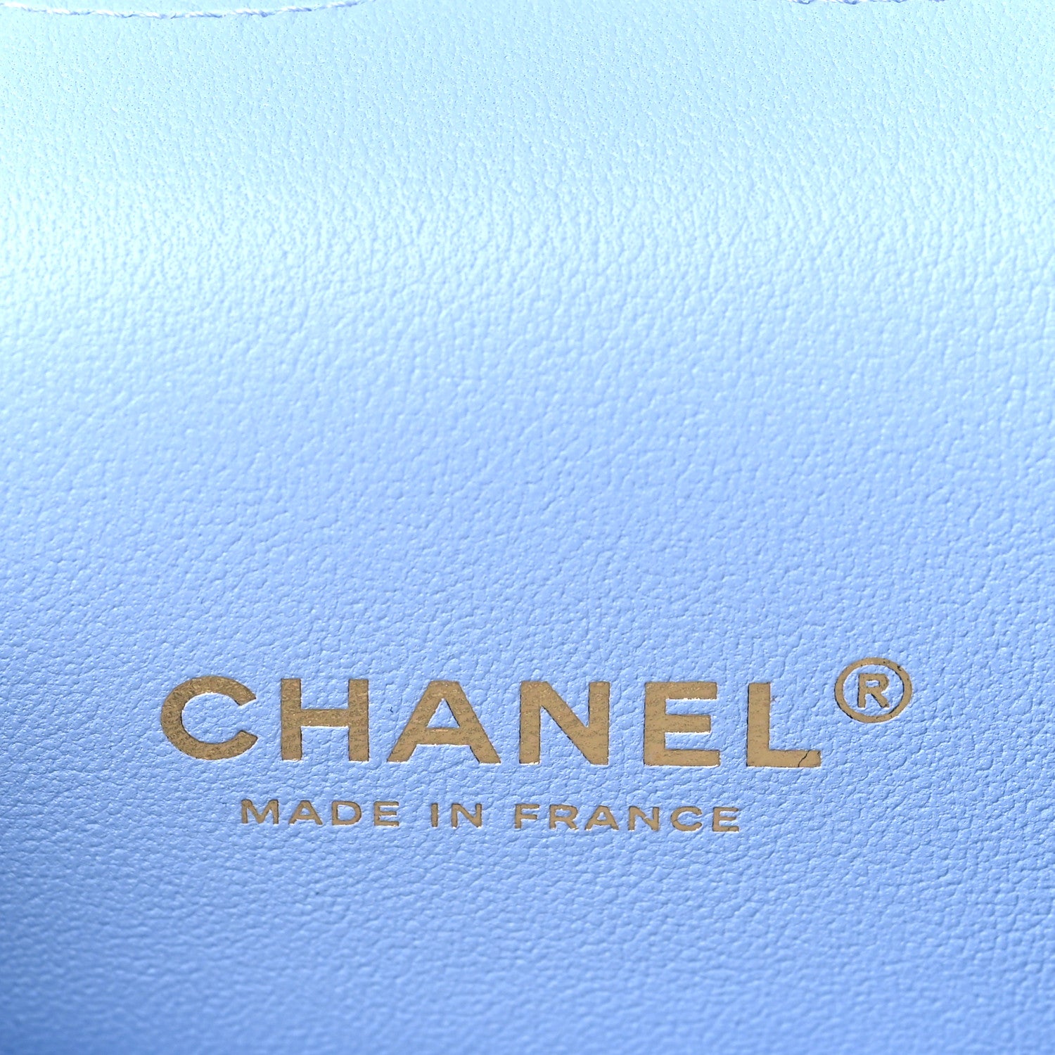 Chanel Caviar Quilted Maxi Double Flap Light Blue 6 of 10