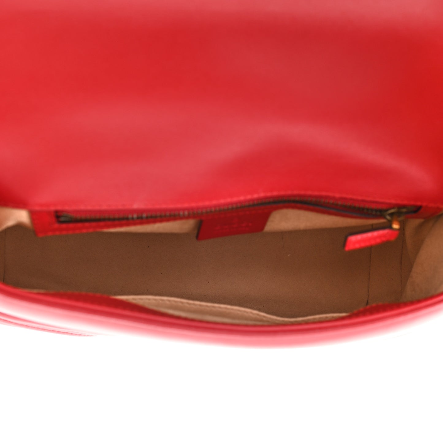 Calfskin Matelasse Small GG Marmont Top Handle Shoulder Bag Hibiscus Red