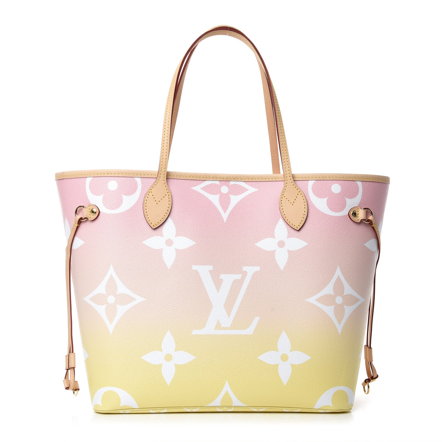 Louis Vuitton Monogram Giant By The Pool Neverfull MM Light Pink 1 of 9