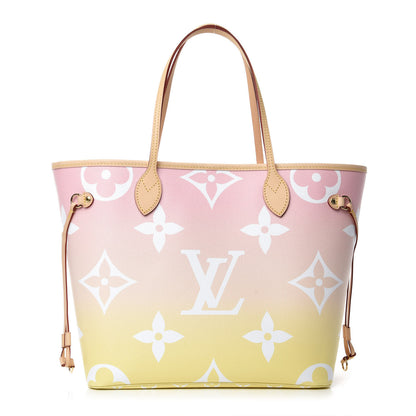 Louis Vuitton Monogram Giant By The Pool Neverfull MM Light Pink 1 of 9