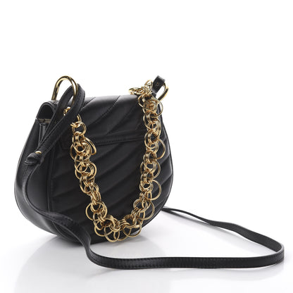 Chloe Calfskin Quilted Mini Drew Bijou Shoulder Bag Black 2 of 8