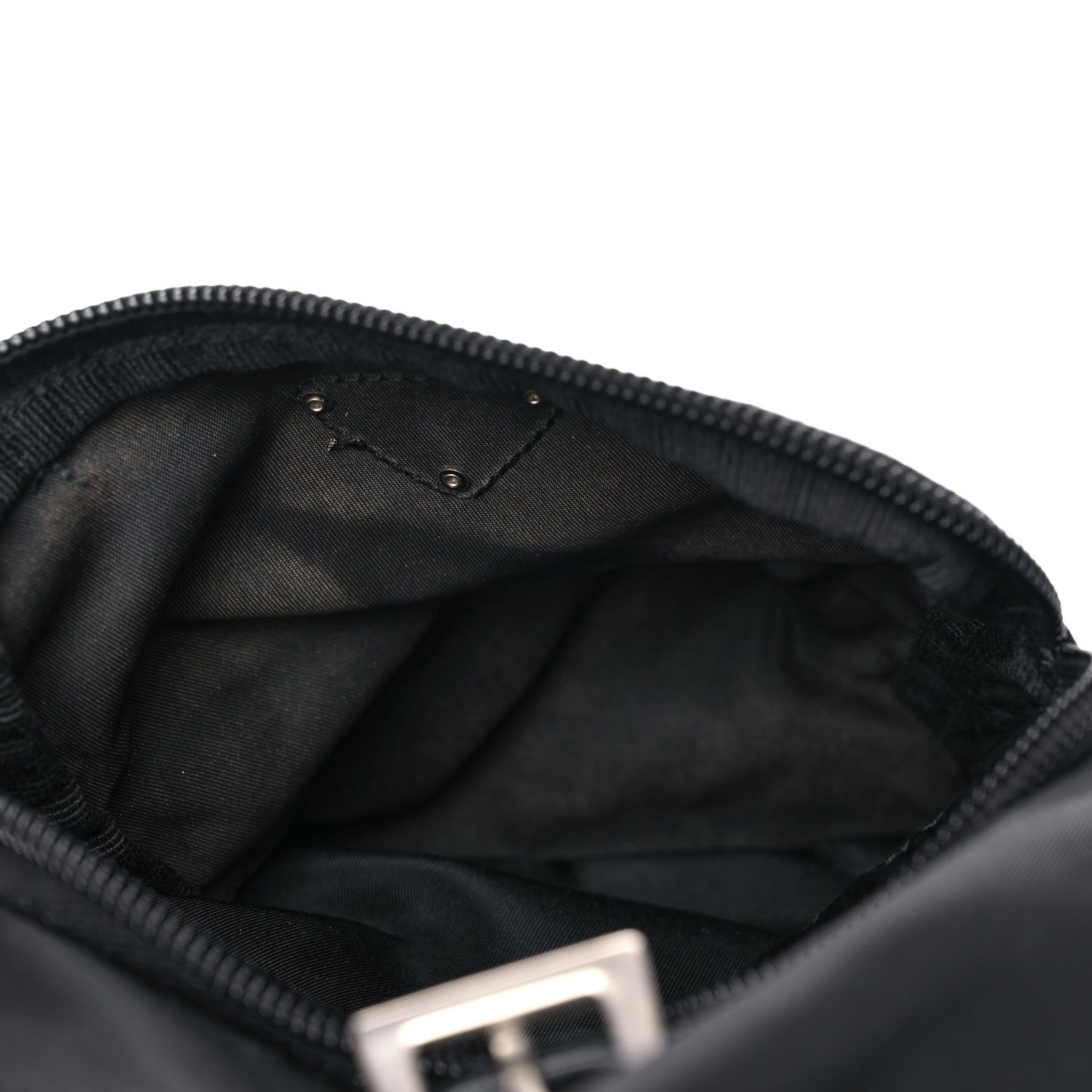 Prada Nylon Vela Mini Cinch Backpack Black 11 of 21