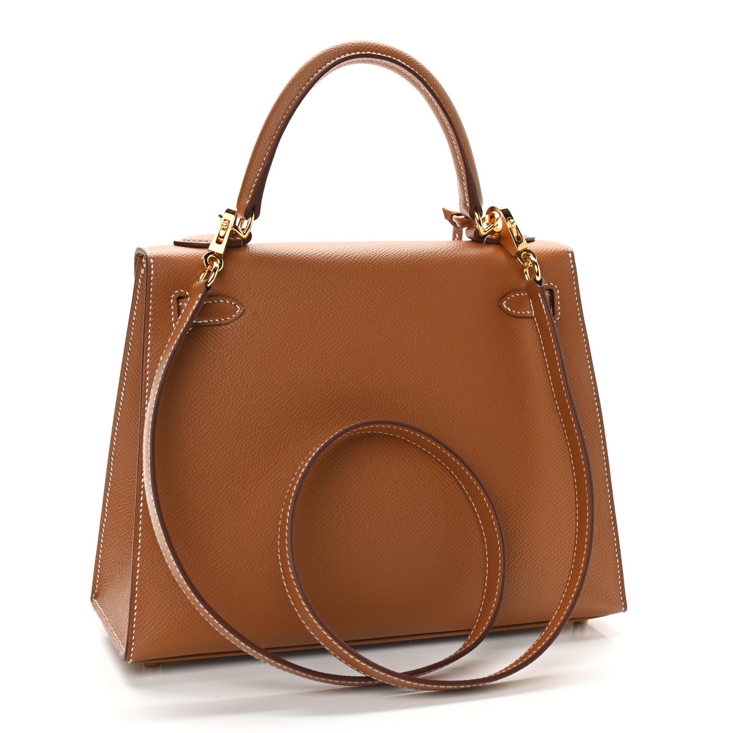 Hermes Epsom Kelly Sellier 25 Gold 2 of 9