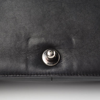 Chanel Lambskin Quilted Medium Boy Flap Black 10 of 18