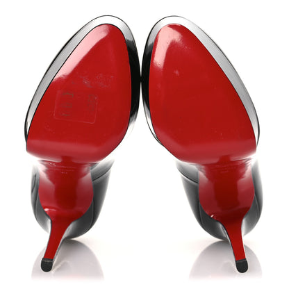 Christian Louboutin Patent Bianca 140 Pumps 39 Black 7 of 13