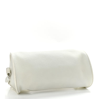 Hermes Taurillon Clemence Sac Doremi 35 White 4 of 12