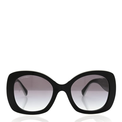 Chanel Acetate Sunglasses 71414A Black 2 of 8