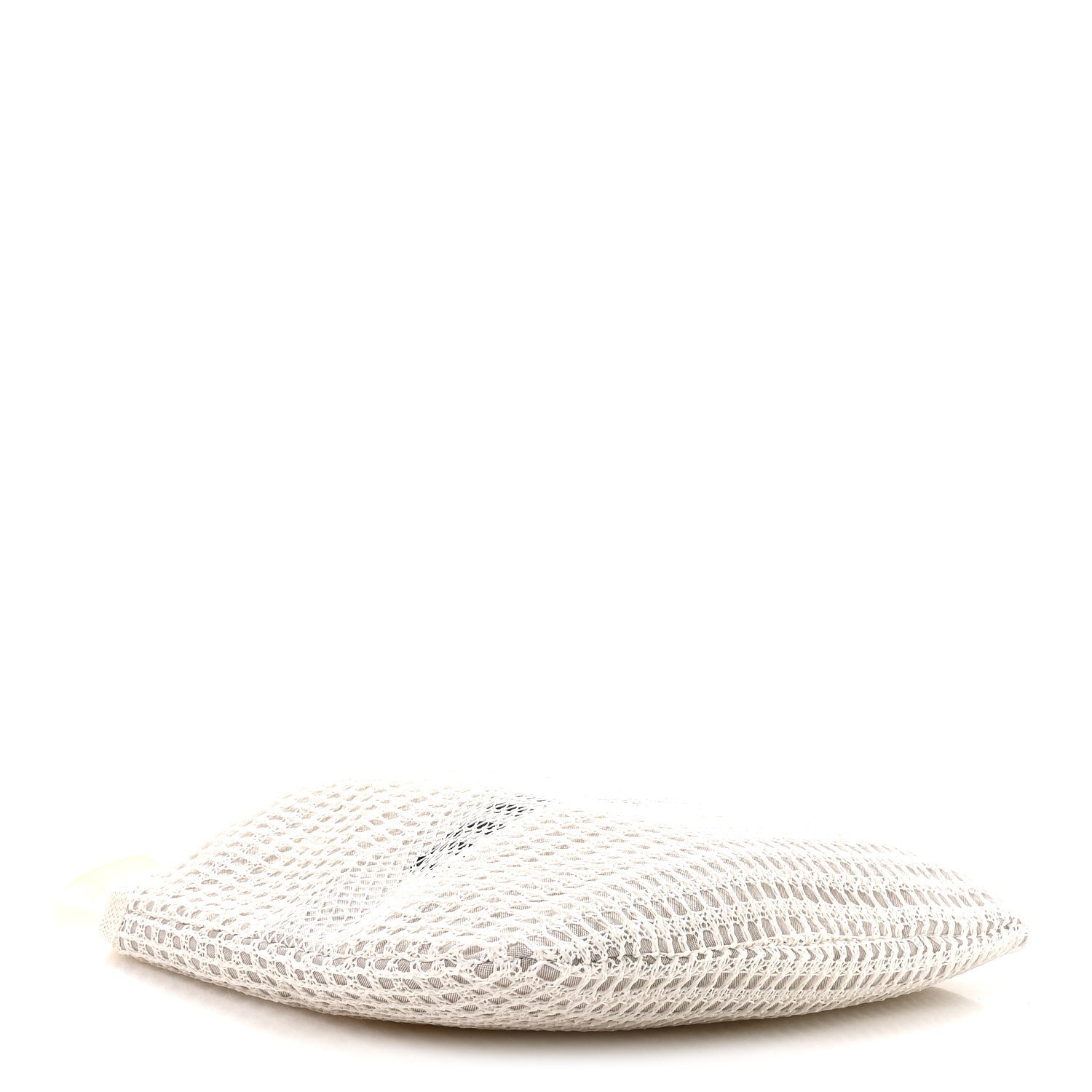 Miu Miu Raffia Effect Linen Logo Ivy Bag White 4 of 10