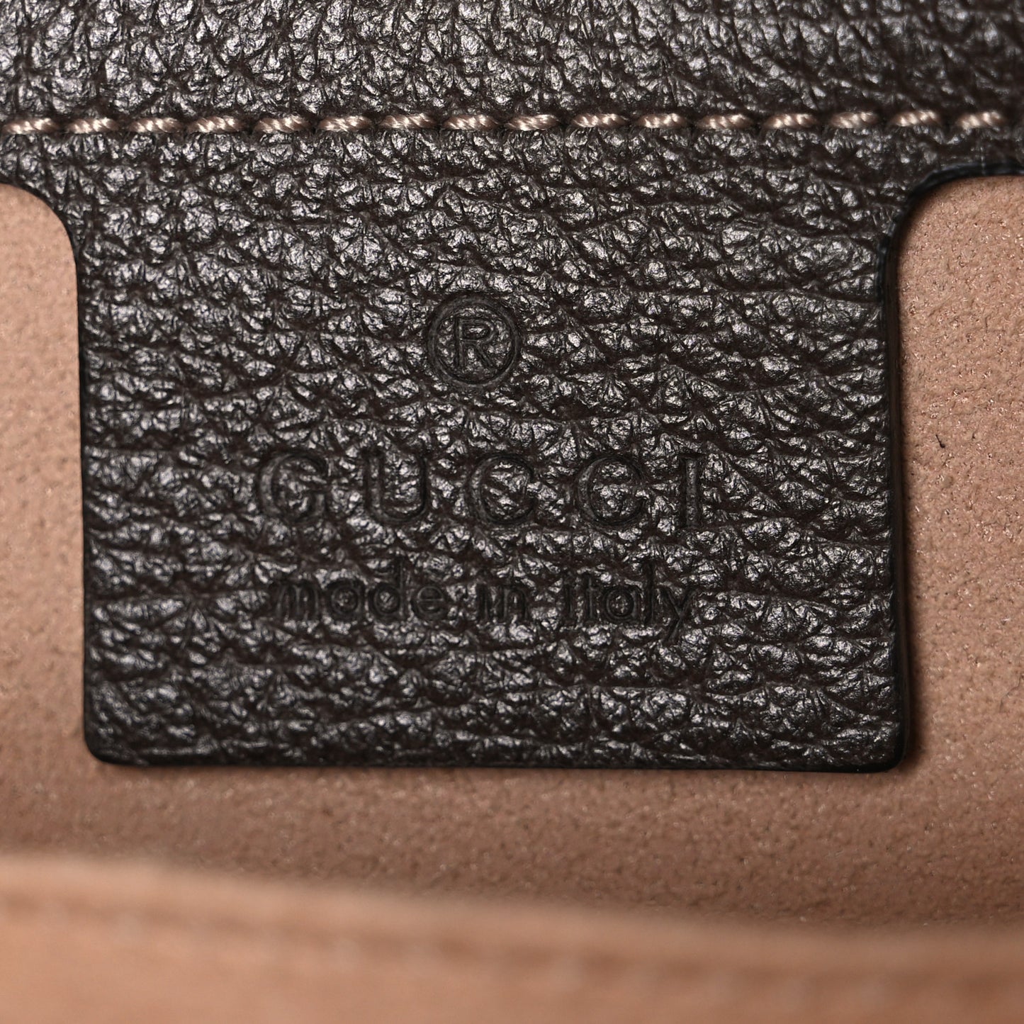 GG Supreme Monogram Web Small Ophidia Shoulder Bag Brown