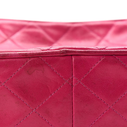 Chanel Lambskin Quilted CC Tassel Camera Case Pink 11 of 12