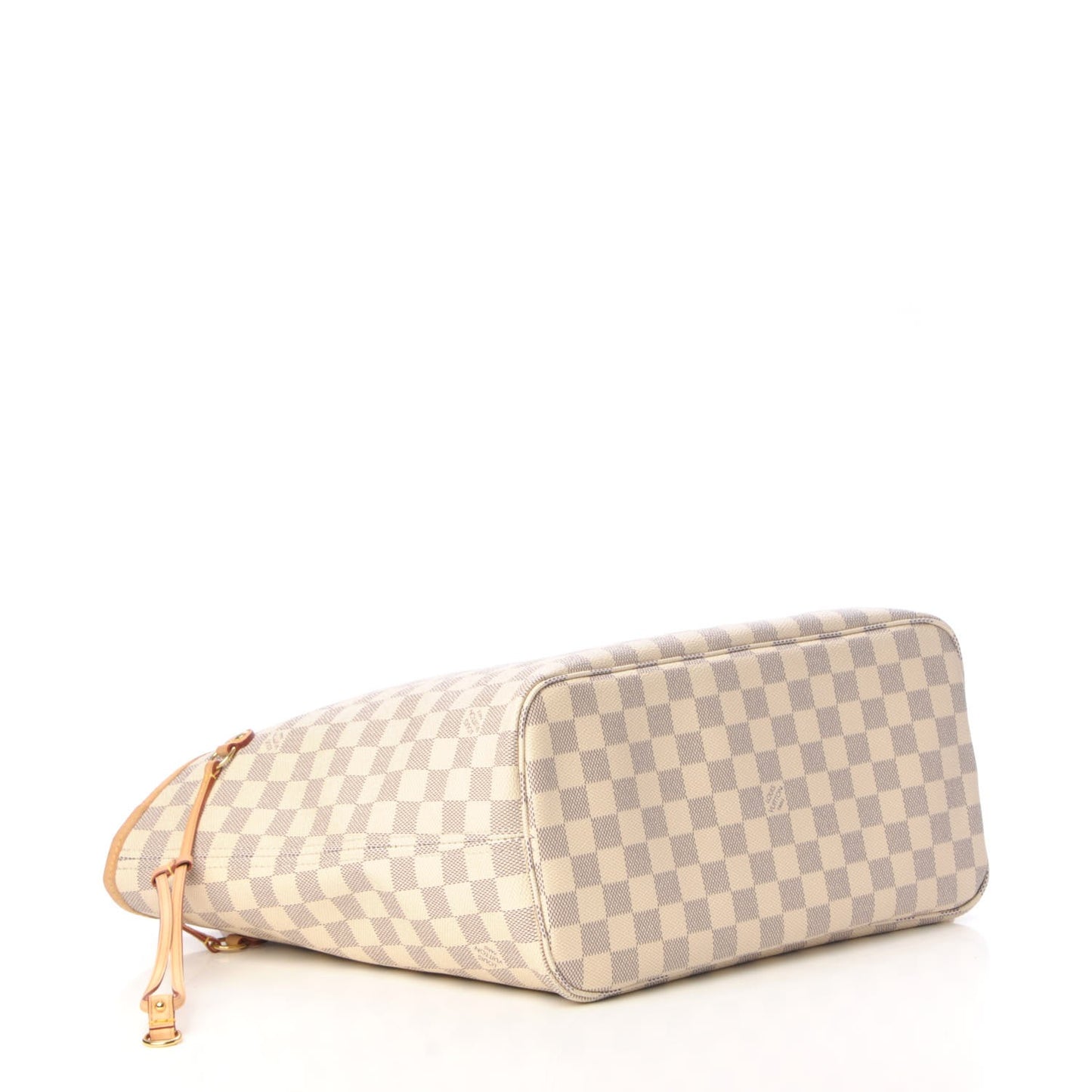Damier Azur Neo Neverfull MM Rose Ballerine