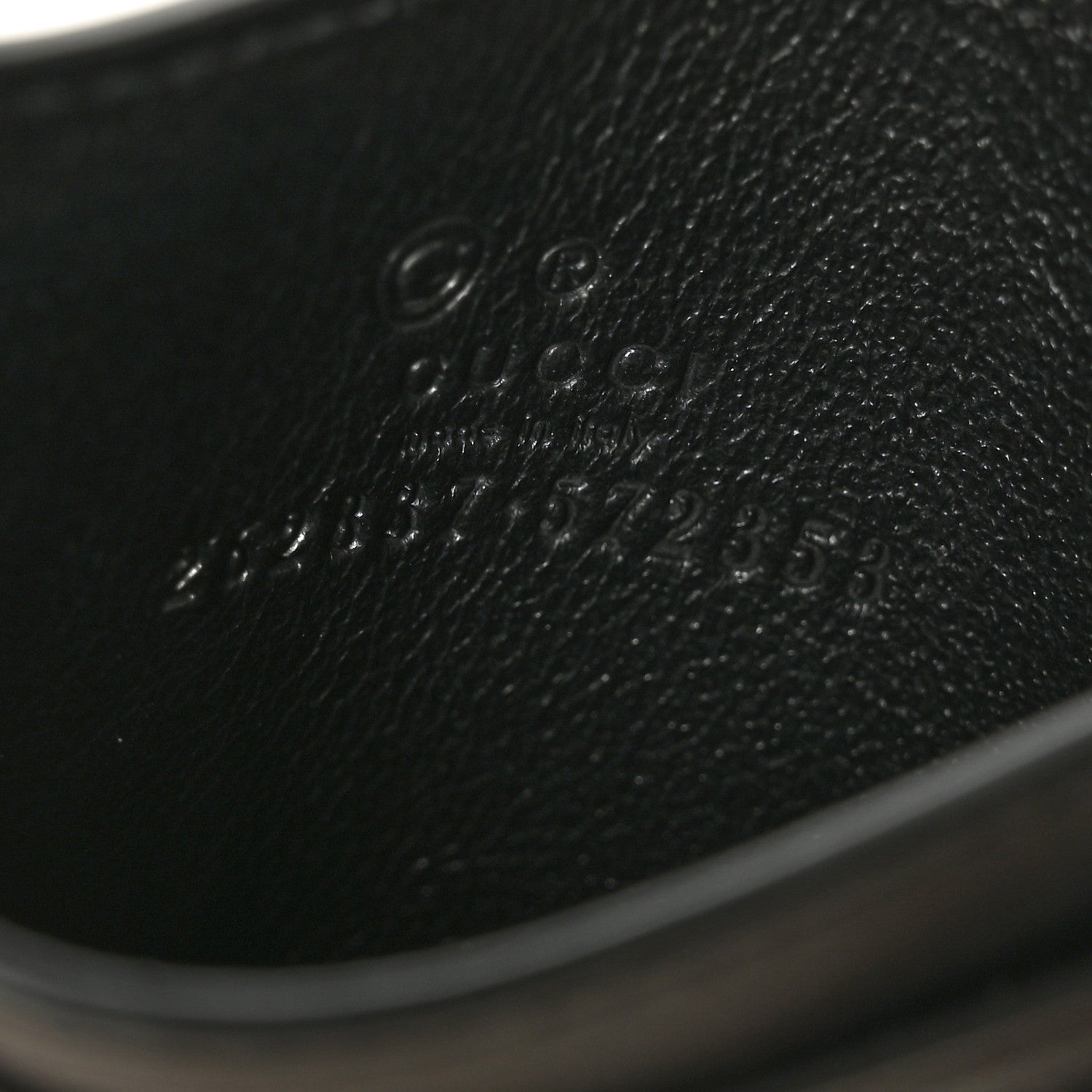 Gucci Microguccissima Card Holder Black 6 of 6