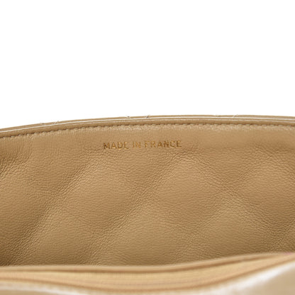 Chanel Lambskin Quilted Small Single Flap Beige 12 of 15