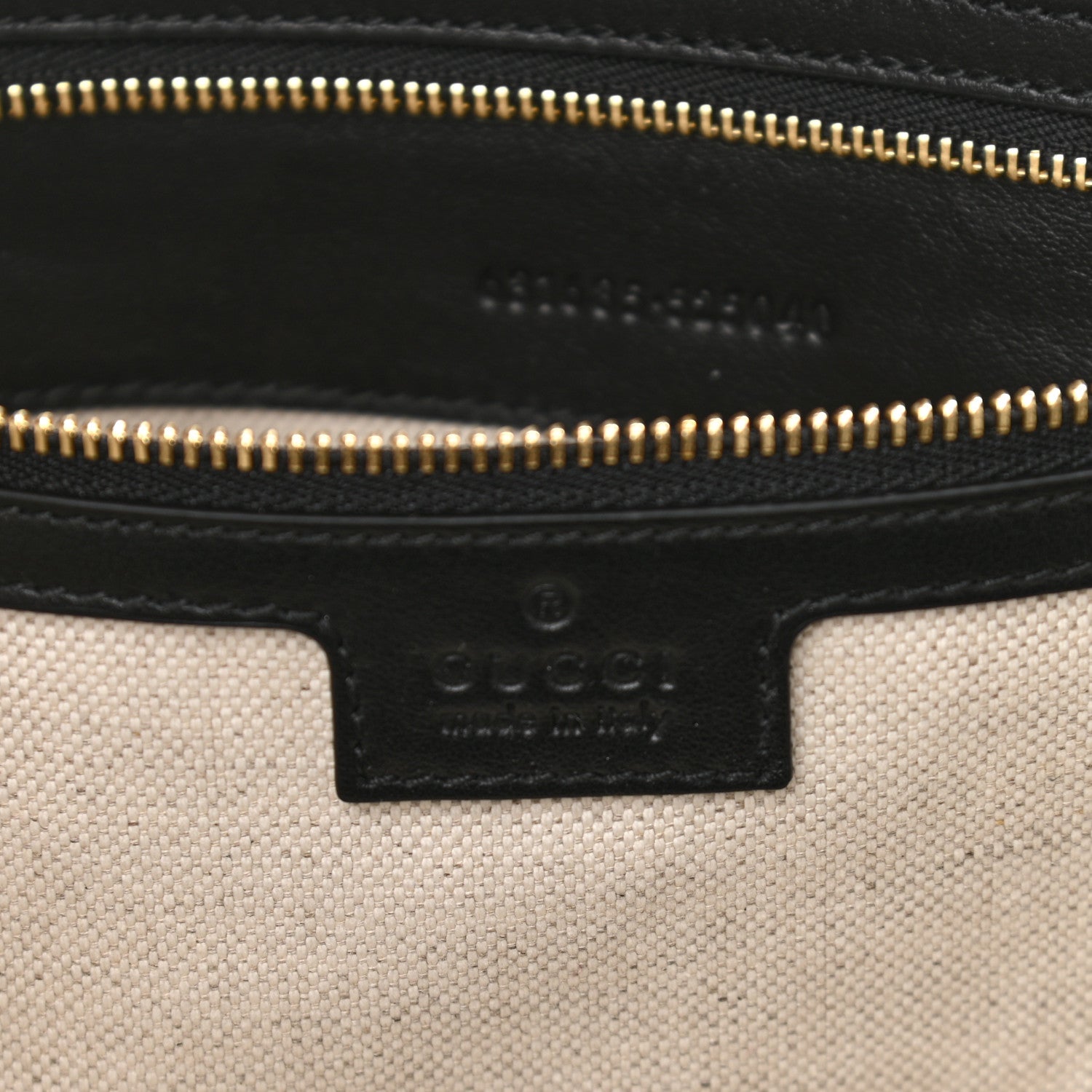 Gucci Calfskin GG Matelasse Medium Ophidia Shopping Tote Black 6 of 10