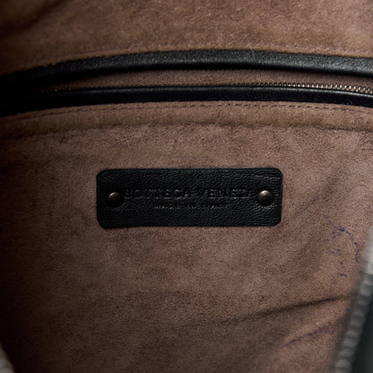 Bottega Veneta Nappa Intrecciato Medium Veneta Hobo Navy 6 of 10