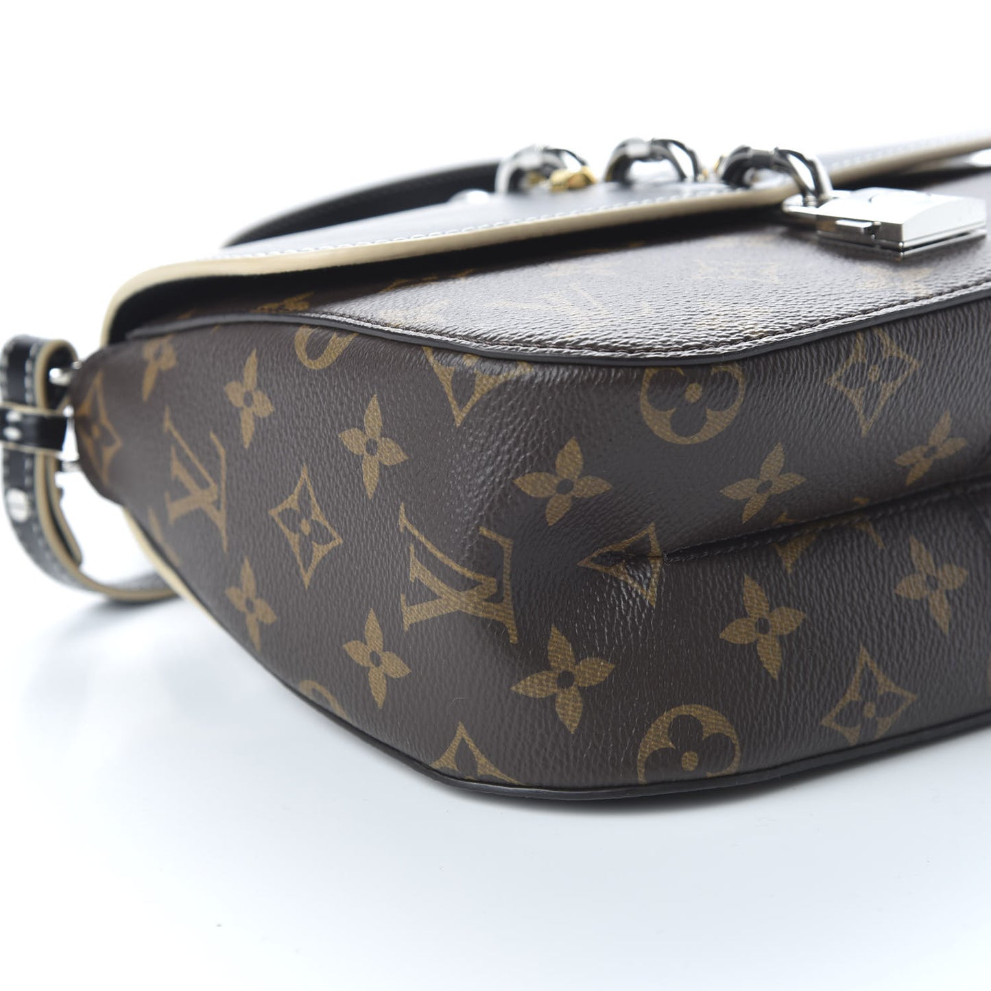 Calfskin Monogram Chain It Bag PM Black
