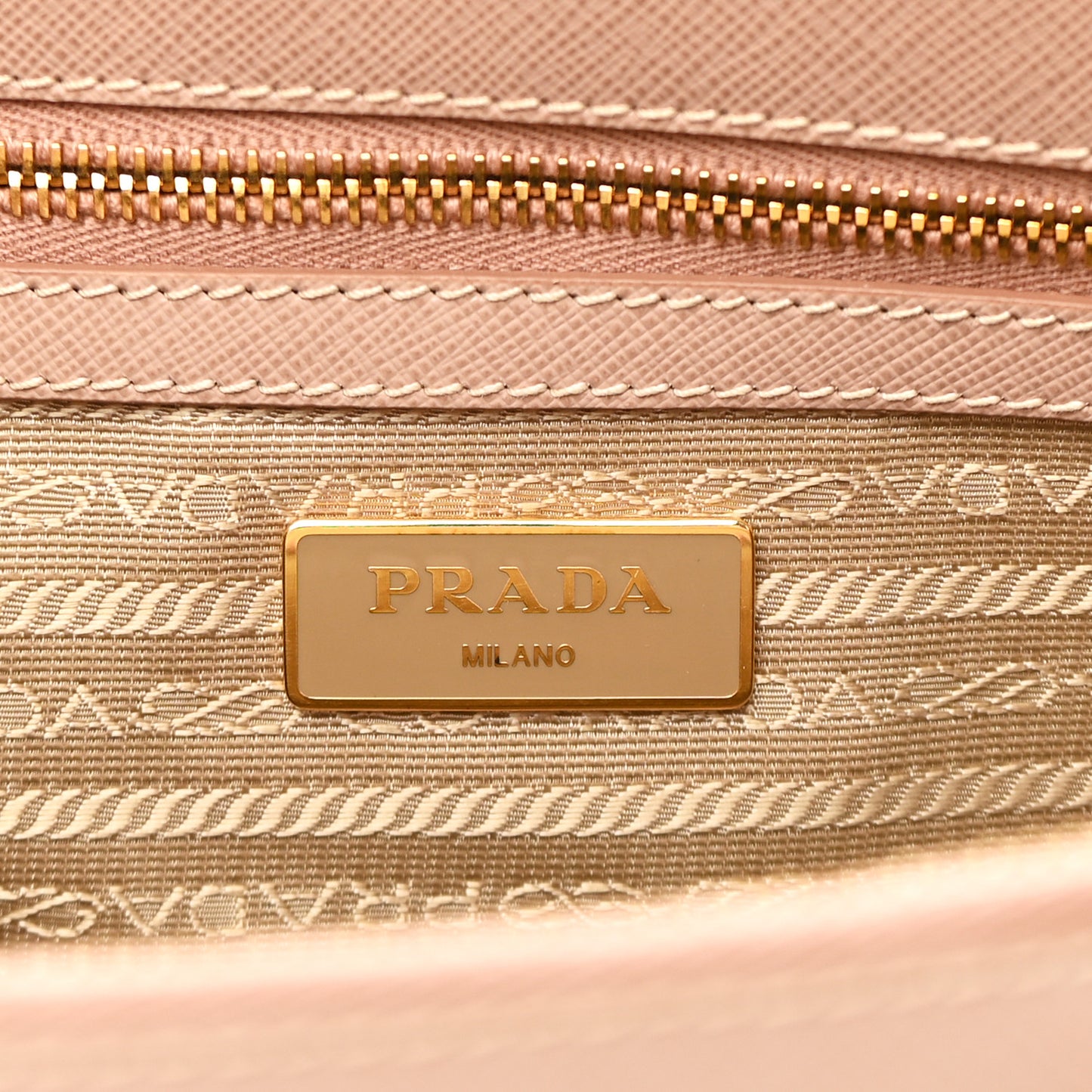 Saffiano Small Galleria Double Zip Tote Cammeo