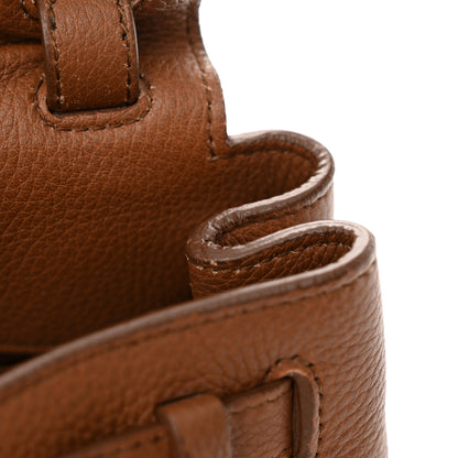 Salvatore Ferragamo Grained Calfskin Ginger Crossbody Brown 11 of 14