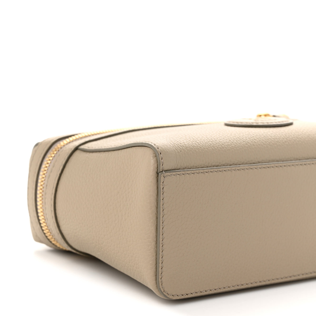 Burberry Grainy Calfskin Bloomsbury Vanity Bag Mushroom Beige Mallow Pink 9 of 11