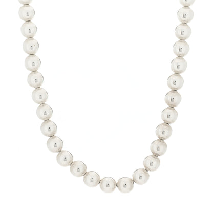 Tiffany Sterling Silver 10mm Hardwear Ball Necklace 1 of 6