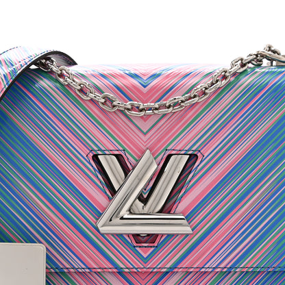 Louis Vuitton Epi Tropical Twist Shoulder Bag MM Blue Rose 9 of 11