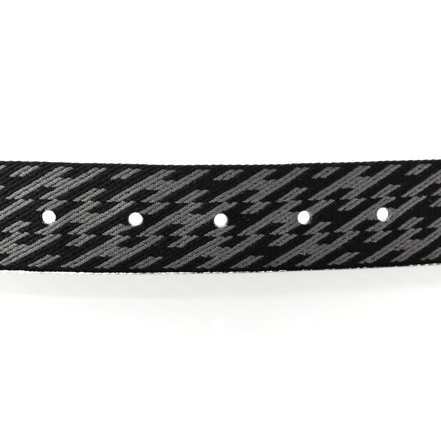 Toile Sombrero Calfskin 32mm H Belt Strap Medium Black Graphite