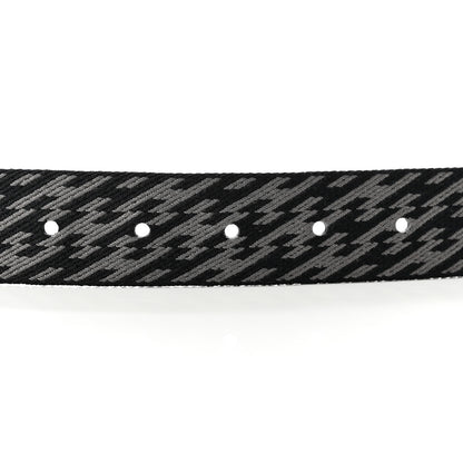 Hermes Toile Sombrero Calfskin 32mm H Belt Strap Medium Black Graphite 5 of 5